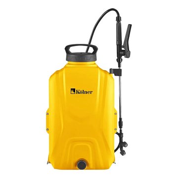 Изображение товара Опрыскиватель аккумуляторный Kolner KSC 12-12L-01 8060700196, 12В, объем 12 л, производительность 3,1 л/мин