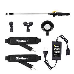 Опрыскиватель аккумуляторный Kolner KSC 12-16L-01 8060700236, 12В, объем 16 л, АКБ 8,0Ач, ЗУ