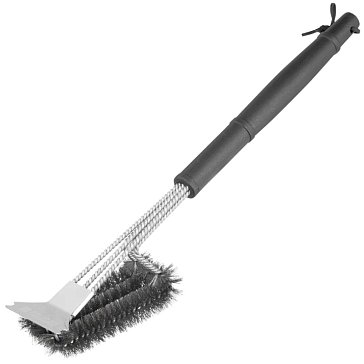 Изображение товара Щетка для чистки гриля Palisad Camping 69702 46.5 см 2в1 щетка скребок
