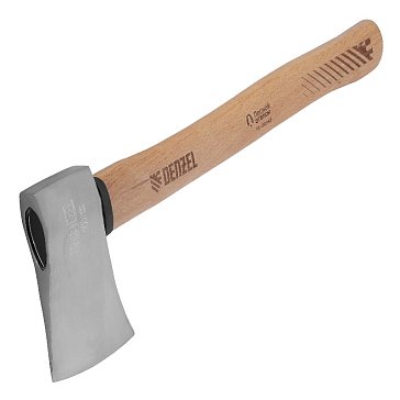 Изображение товара Топор кованый Denzel 21887, 900 грамм, американский тип, буковая рукоятка, 430 мм, EFP