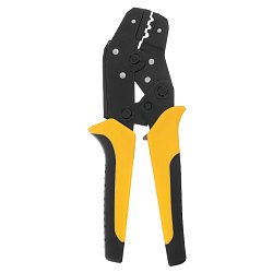 Клещи Denzel 17745 для обжима неизолированных наконечников НК и НВ, разъемов РП, 0,25 - 2,5 мм2 