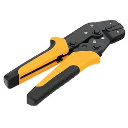 Клещи Denzel 17745 для обжима неизолированных наконечников НК и НВ, разъемов РП, 0,25 - 2,5 мм2 