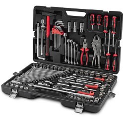 Набор ручных инструментов Runtec TECHNIC RT-HT142T, 142 предмета, 1/2", 3/8", 1/4"