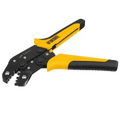 Клещи Denzel 17746 для обжима неизолированных наконечников НК и НВ, разъемов РП, 1,5 - 6 мм2