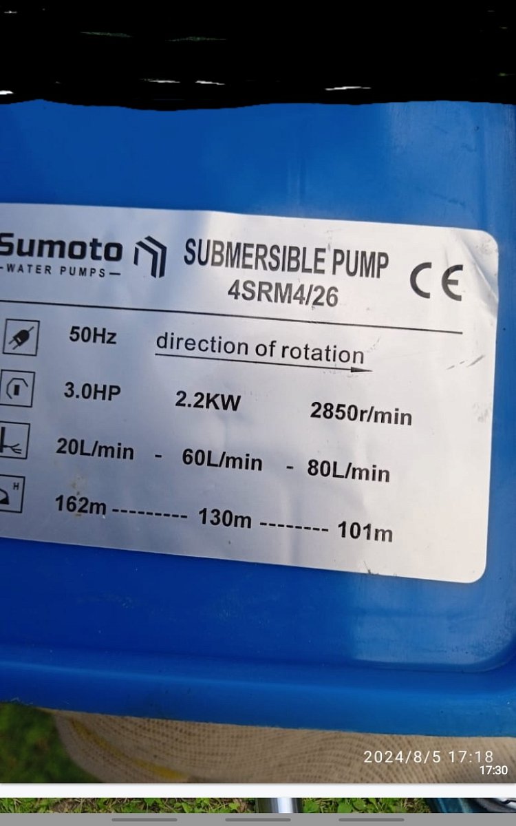 Скважинный насос Sumoto Subline GF 3-16 в Рыбинске