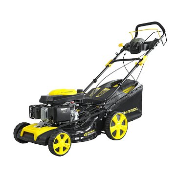 Изображение товара Бензиновая газонокосилка Snirrex PM5045 3,3 кВт с шириной 50 см и травосборником 60 л