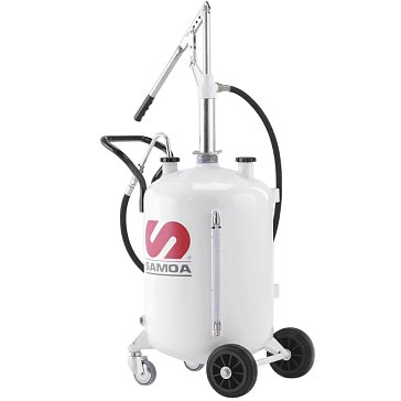 Изображение товара Ручной маслораздатчик Samoa 326000 70 л без расходомера длинный шланг 1 5 м