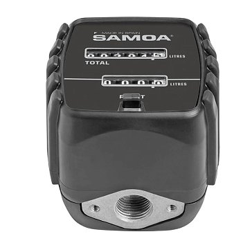 Изображение товара Механический счетчик Samoa 366855, с овальными шестернями, для масла, 1-30 л/мин 