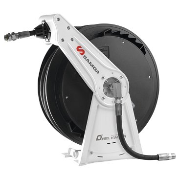 Изображение товара Открытая катушка высокого давления с одной опорой для горячей воды Samoa 506421, 15 м х 3/8"