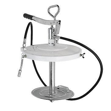 Изображение товара Высоконапорный насос для консистентной смазки Samoa 151102, для бочек 20 кг, в комплекте – крышка для бочки 330 мм