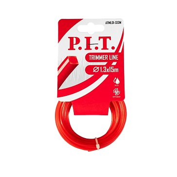 Изображение товара Леска для триммера P.I.T. ATML01-S13M квадрат 15 м 1,3 мм