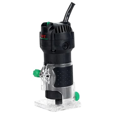 Изображение товара Кромочный фрезер DWT KFP06-30 650Вт для обработки краёв алюминия, дерева и пластика