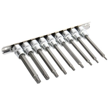 Изображение товара Набор насадок JTC JTC-7123 STAR PLUS 9 предметов для автомобиля профессиональный