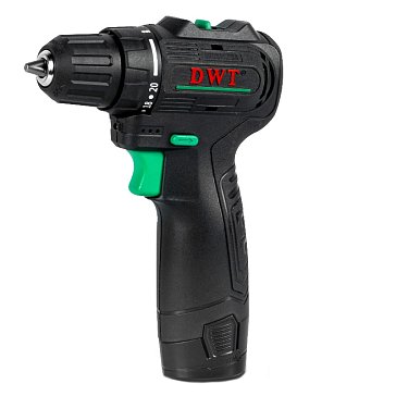 Изображение товара Бесщеточная аккумуляторная дрель-шуруповерт DWT ABSP-12 DN-2 BMC 12В