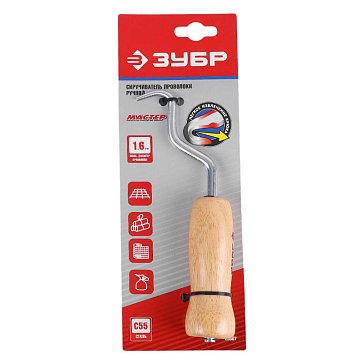 Изображение товара Скручиватель проволоки ЗУБР МАСТЕР 23807 с крюком из нержавеющей стали