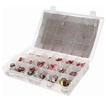 Изображение товара Набор медных шайб и маслосливных пробок JTC JTC-2019, 534 шт., в боксе