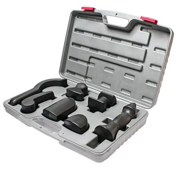 Изображение товара Набор рихтовочных оправок JTC JTC-2554 прорезиненные в кейсе 7 шт