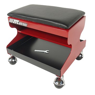 Изображение товара Стул рабочий на колесах со съемным сиденьем из пенорезины JTC JTC-5020, 350x300x310мм