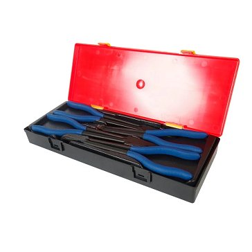 Изображение товара Набор удлиненных клещей JTC К5042 4шт в кейсе для электриков и слесарей