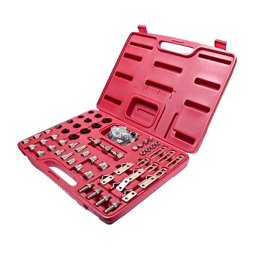 Изображение товара Набор адаптеров для тестирования системы кондиционирования JTC JTC-1402, универсальный (в кейсе)