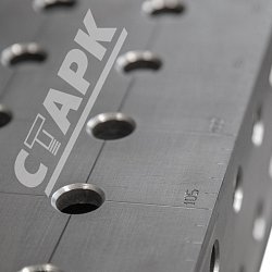 Стол сварочный Старк-профи 4627184351016, 1450х950х100, 8мм