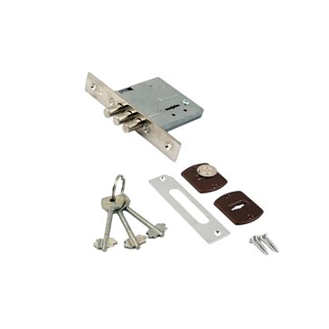 Изображение товара Врезной замок Просам 80600-ЗВ8-6/13 5300 для дверей надежная защита