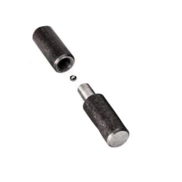 Изображение товара Гаражная петля Рыбинск х343 с шариком для дверей, сталь хром