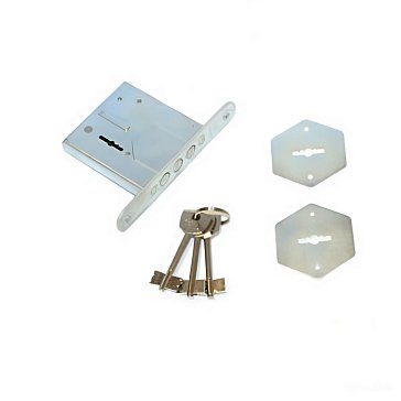 Изображение товара Врезной замок Просам 76601-ЗВ8-4С/13 лавкой и высокой степенью безопасности