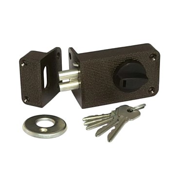 Изображение товара Замок накладной Зенит ЗН2-3 к706, бронза 