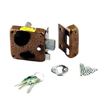 Изображение товара Накладной замок Пенза ЗНЗА-1 3573 с 3 ключами, Россия