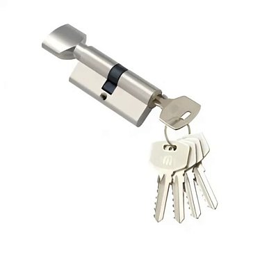 Изображение товара Цилиндровый механизм MSM NW70mm SN е168 в матовом никеле 105x17x33 мм