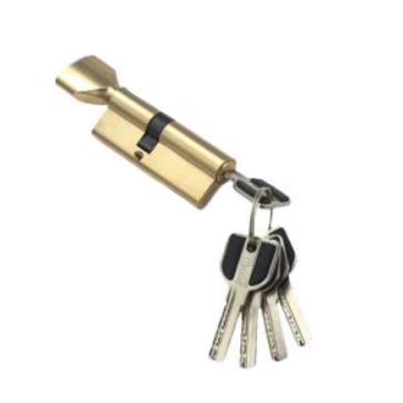 Изображение товара Цилиндровый механизм MSM CW35в 45мм PB д793 латунь перфорированный ключ