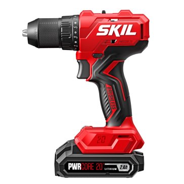 Изображение товара Аккумуляторная дрель-шуруповерт Skil DL6280 20V 2 Ач кейс подсветка