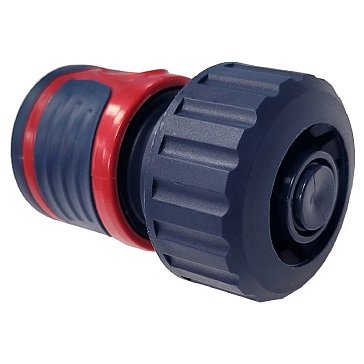 Изображение товара Коннектор для шланга быстросъёмный с аквастопом Fachmann 05.089 3/4 дюйма