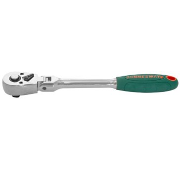 Изображение товара Рукоятка трещоточная с шарниром Jonnesway R4103 048437 3/8 дюйма, 36 зубцов, 240 мм