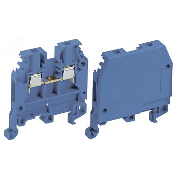Изображение товара Зажим наборный IEK ЗНИ-2,5 мм2 JXB24А YZN10-002-K07, синий