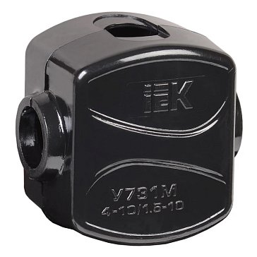 Изображение товара Зажим ответвительный IEK У-731М для кабелей 1,5-10 мм², IP20