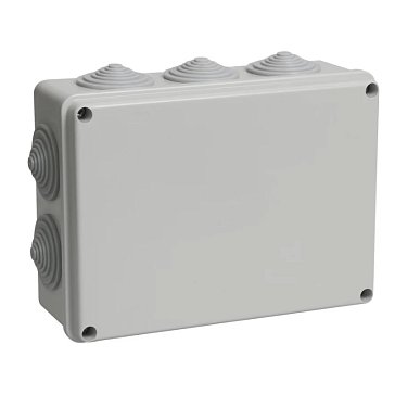 Изображение товара Коробка распределительная IEK KM41244 UKO11-190-140-070-K41-55 190x190x70 мм IP55 10 вводов