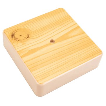 Изображение товара Коробка распаячная IEK КМ UKO10-100-100-029-K34-E, для о/п, 100х100х29мм, сосна