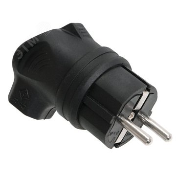 Изображение товара Вилка с боковым вводом IEK ОМЕГА ВБу3-1-0м PKR01-U-016-2-K02, IP44