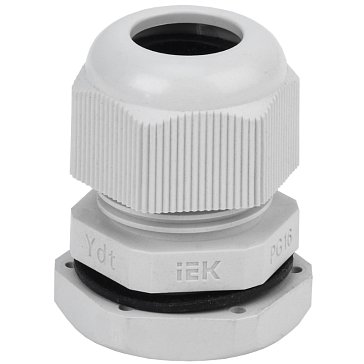 Изображение товара Сальник IEK PG 16 YSA20-14-16-54-K41, диаметр проводника 7-14мм, IP54