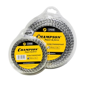 Изображение товара Корд триммерный Champion Twist C7138, 2.7ммx15м, витой 