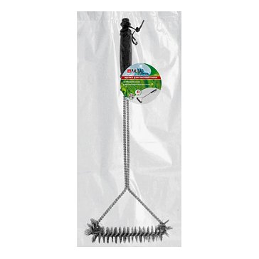 Изображение товара Щетка для чистки гриля Palisad Camping 69652 43 см металлическая