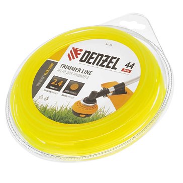 Изображение товара Леска для триммера Denzel FLEX CORD 96119 2.4 мм 44 м круглая