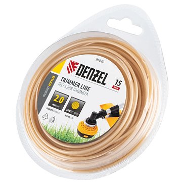 Изображение товара Леска для триммера Denzel ALUFLEX 96829, 2.0 мм х 15 м