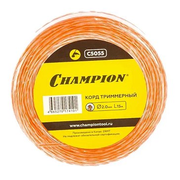 Изображение товара Корд триммерный Champion Twist C7139, 3.0ммx15м, витой