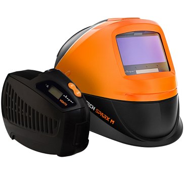Изображение товара Маска сварщика со щитком Сварог TECH Sparx M + Vento, 00000098215