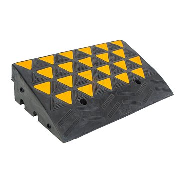 Изображение товара Резиновый съезд с бордюра Технология СР-150-1 600 мм черный/желтый