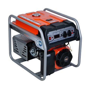 Изображение товара Генератор бензиновый TOR KM6500H 1011097, 5,0 кВт, 220В, 27 л с, ручным запуском