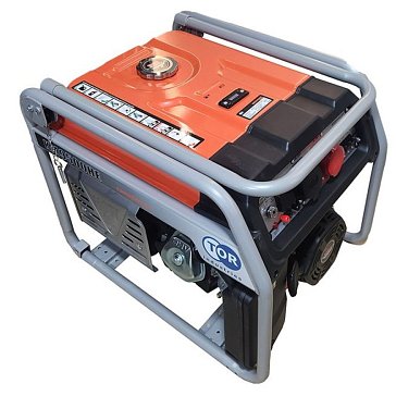Изображение товара Генератор бензиновый TOR KM6500HE 1045856, 5кВт, 220В/380В, с электростартером